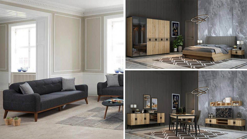 Dora Meşe Düğün Paketi 18,250.00 TL İnegöl Mobilya