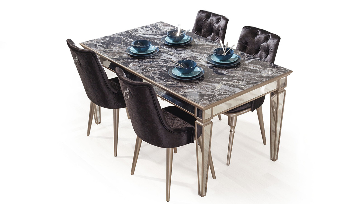 Gold Artdeco Yemek Odasi 9 500 00 Tl Inegol Mobilya Modelleri