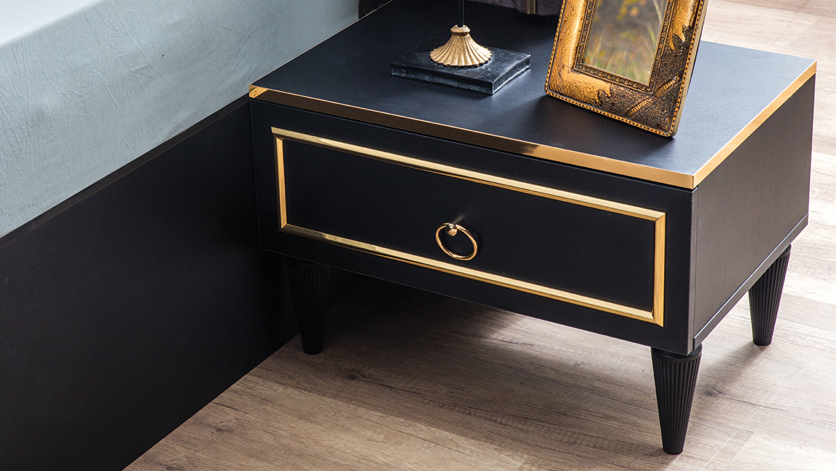 Merlin Siyah Yatak Odası 7,450.00 TL İnegöl Mobilya Modelleri