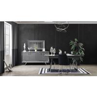 Asos Gümüş Metal Ayaklı Yemek Odası