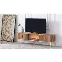 Ceviz Gold Detaylı Tv Sehpası Ekol
