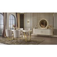 Palmira Luxury Gold Ayaklı Yemek Odası