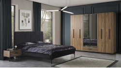 Ceviz Yatak Odası Omega