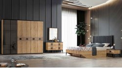 Dora Meşe Yatak Odası