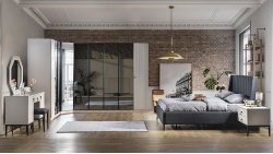 Mass Yatak Odası Giyinme Dolaplı