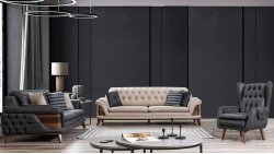 Okyanus Ahşap Koltuk Takımı