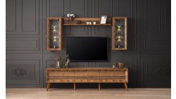 Pera Ceviz TV Ünitesi