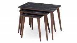 Rüya Siyah Zigon Sehpa