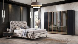 Tesla Yatak Odası (Siyah)