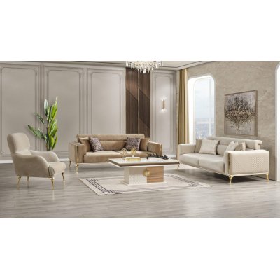 Diamond Gold Koltuk Takımı