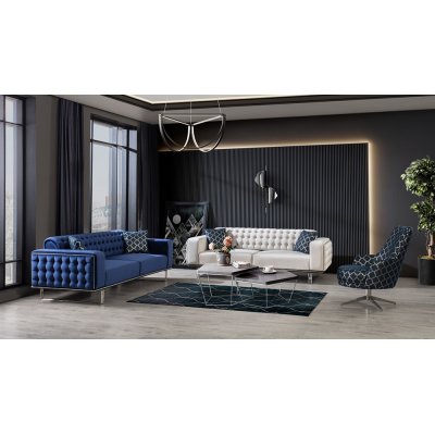 Metal Detaylı Koltuk takımı Prag