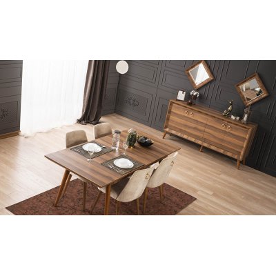 Pera Ceviz Yemek Odası