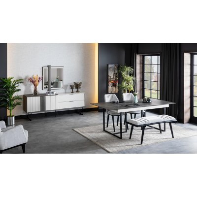 Retro Modern Yemek Odası